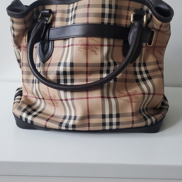 BURBERRY SHOULDER GOLDERTON TOTE HANDBAG - Picture 2 of 13